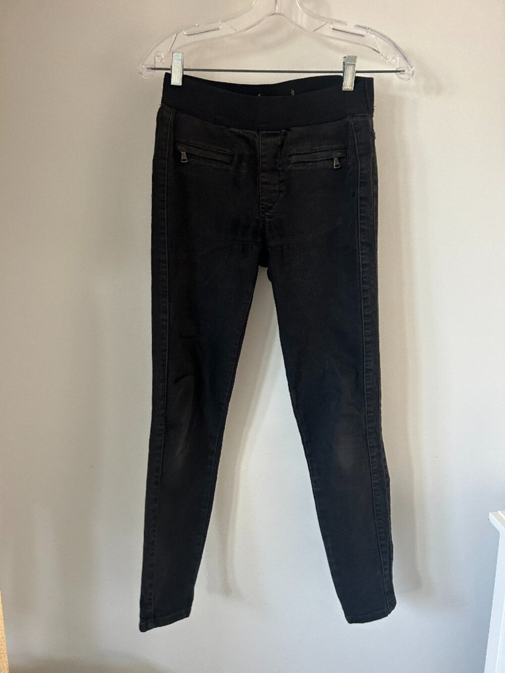 Free People Black Skinny Denim - Size 26/27